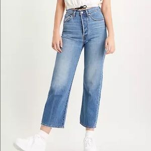 Levi’s Ribcage Straight Jeans (Aritzia)